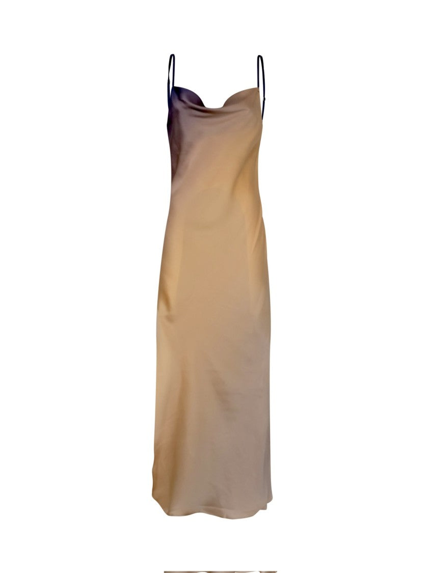 Sleep No More Multicolor Silk Long Dress