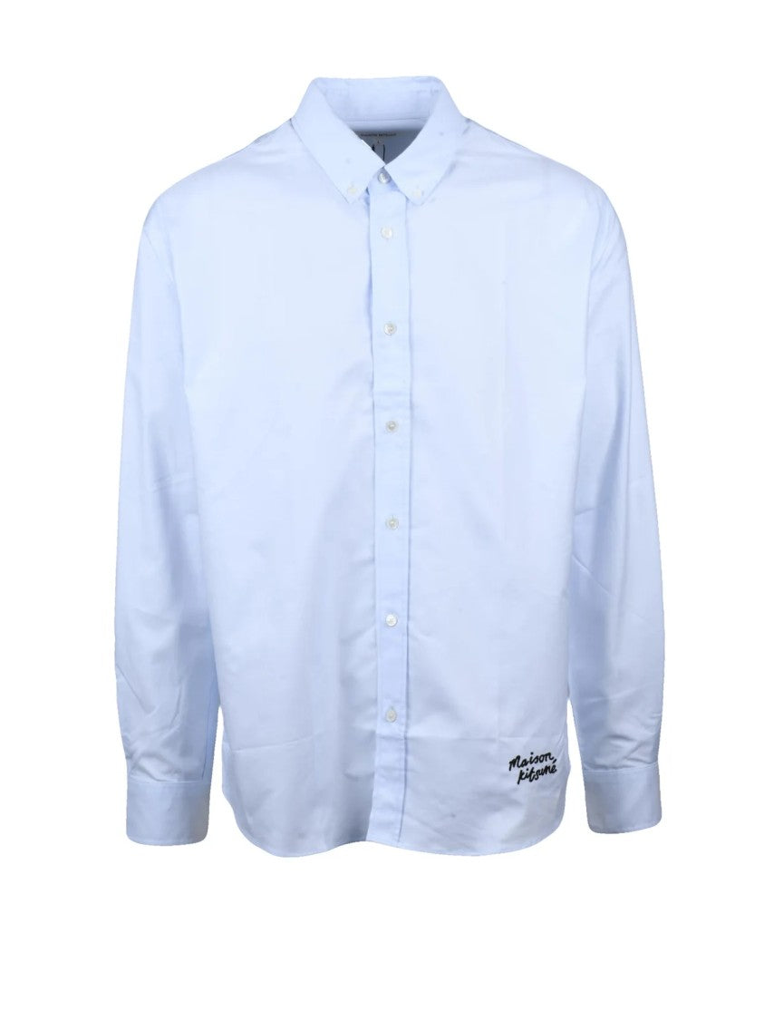 Maison Kitsuné White Cotton Classic Shirt