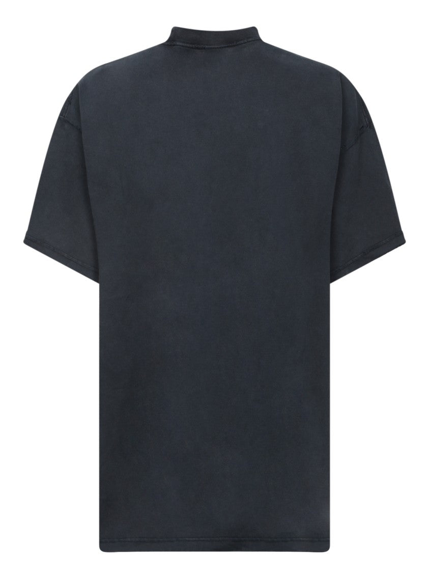 Balenciaga Oversized Liquid Logo T-Shirt