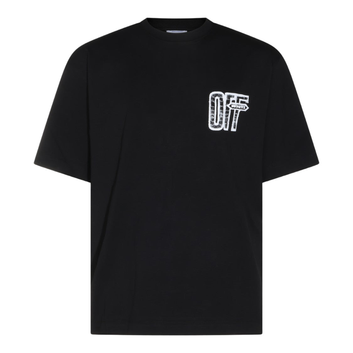 Off-White Bold Graphic Print Short-Sleeve T-Shirt