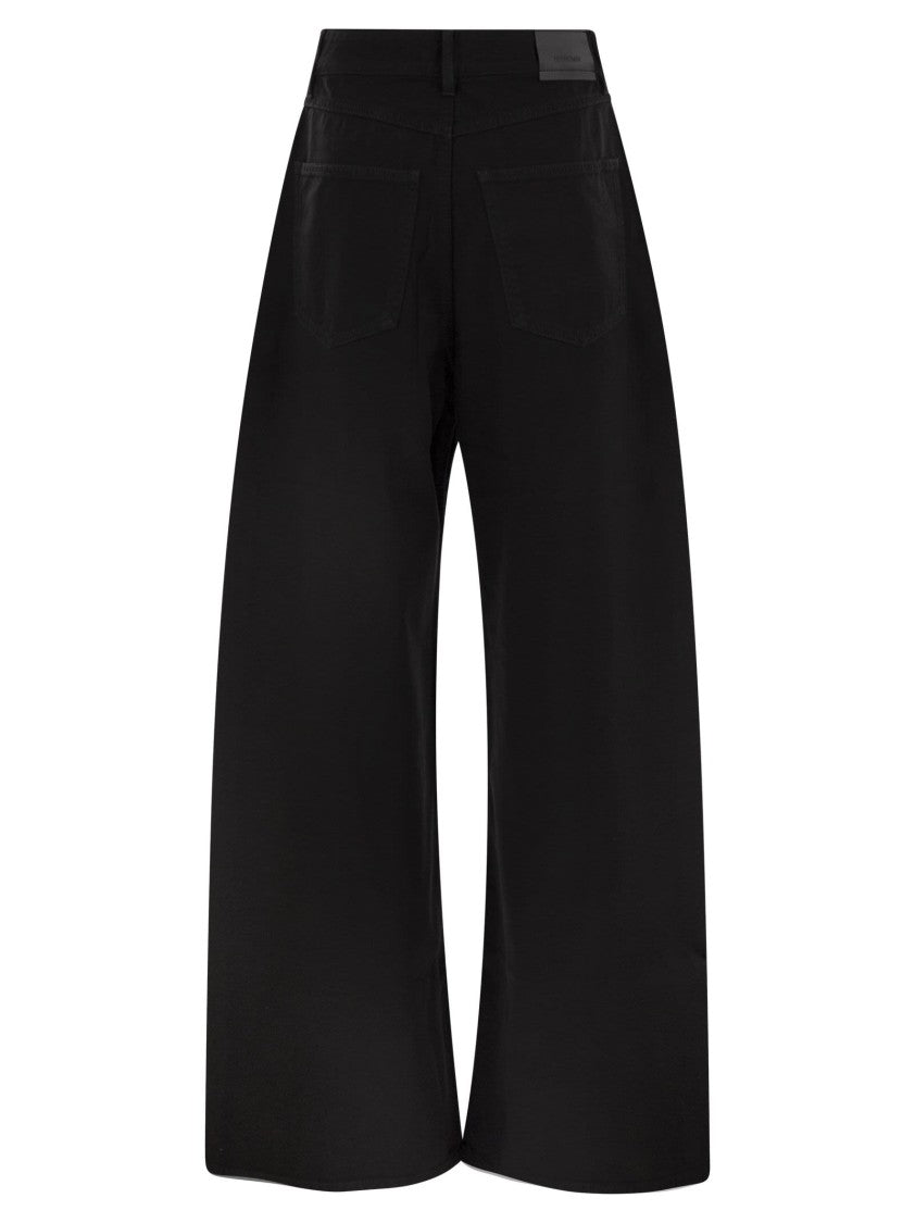 Sportmax Siamese - Low-Waisted Oversize Trousers