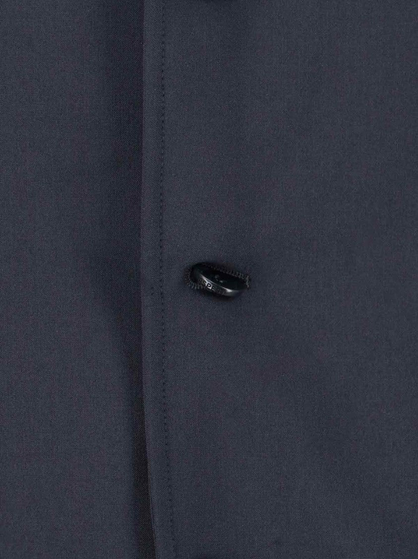 Aspesi Single-Breasted Blazer – Navy Blue