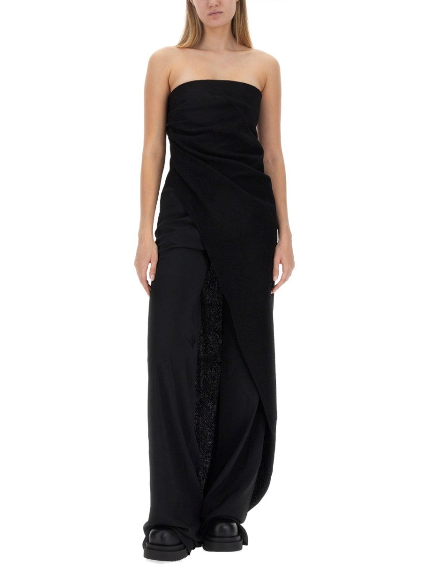 Rick Owens Asymmetrical Long Top