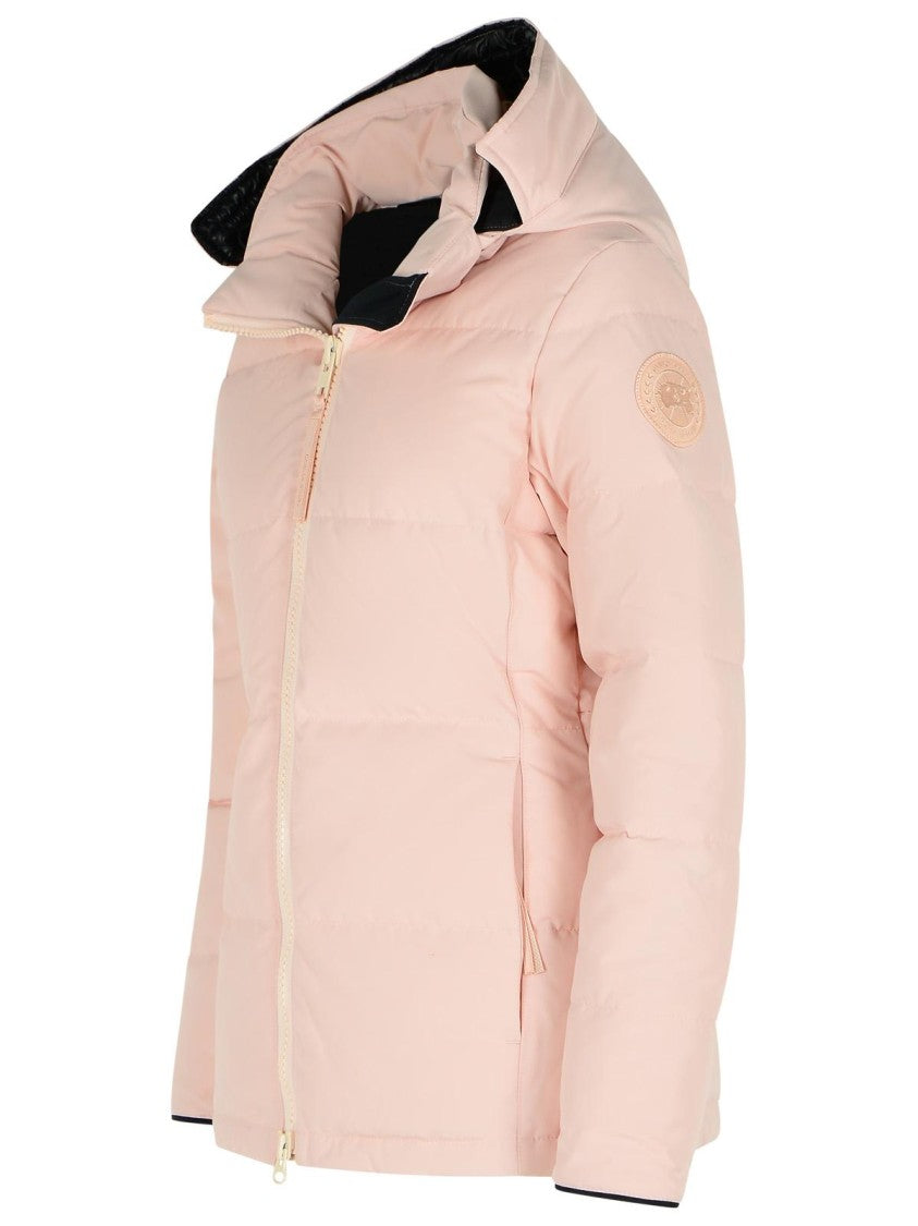 Canada Goose Pink Polyester And Cotton Jacket