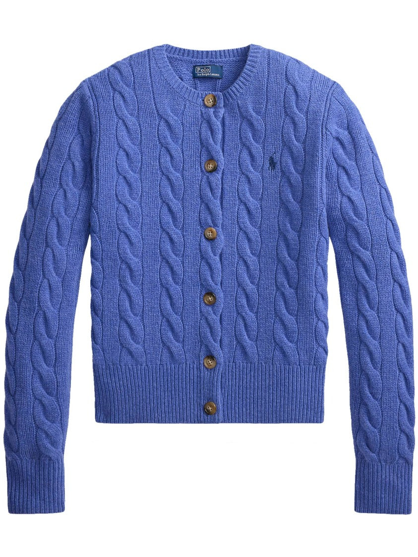 Polo Ralph Lauren Cable Knit Button-Down Cardigan