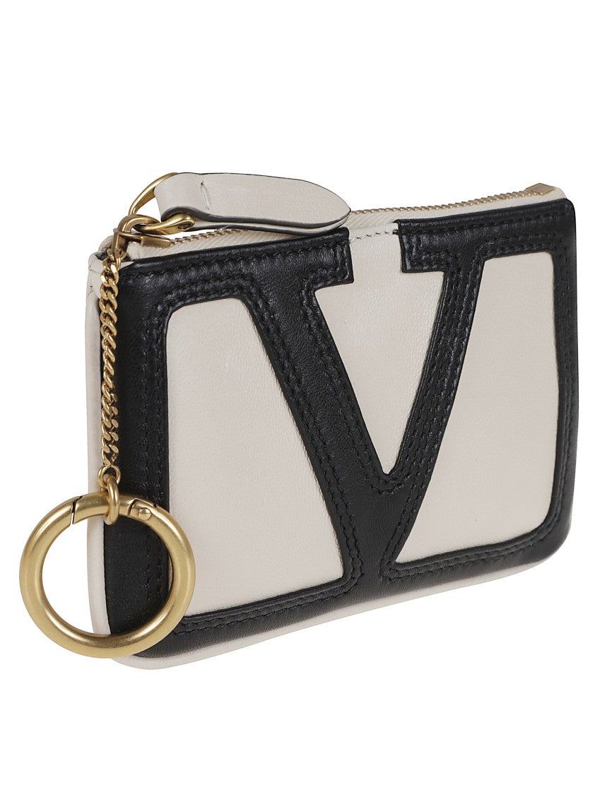 Valentino Garavani Viva Superstar Nappa Leather Key Case