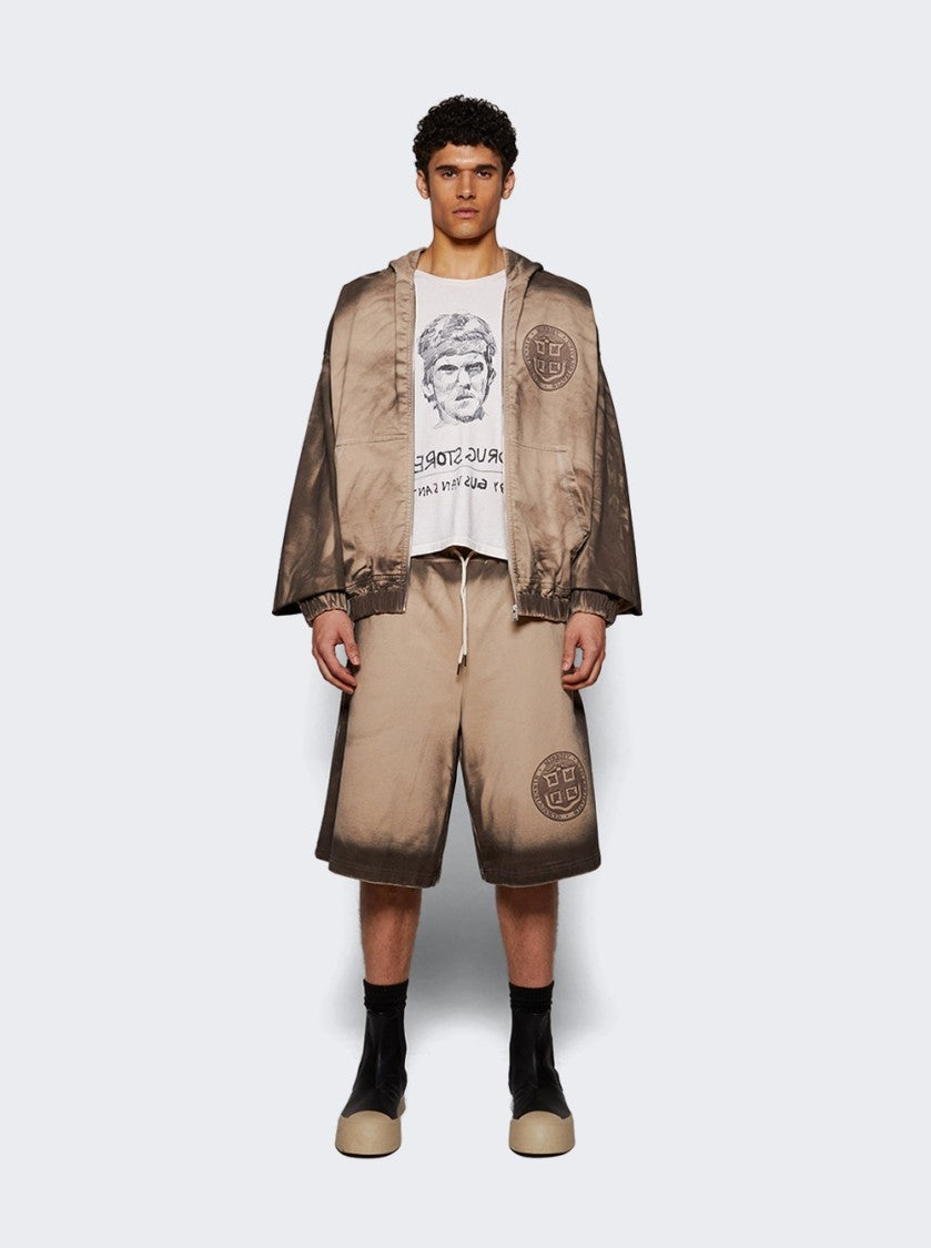 Misbhv Oversized Mud Shorts - Beige