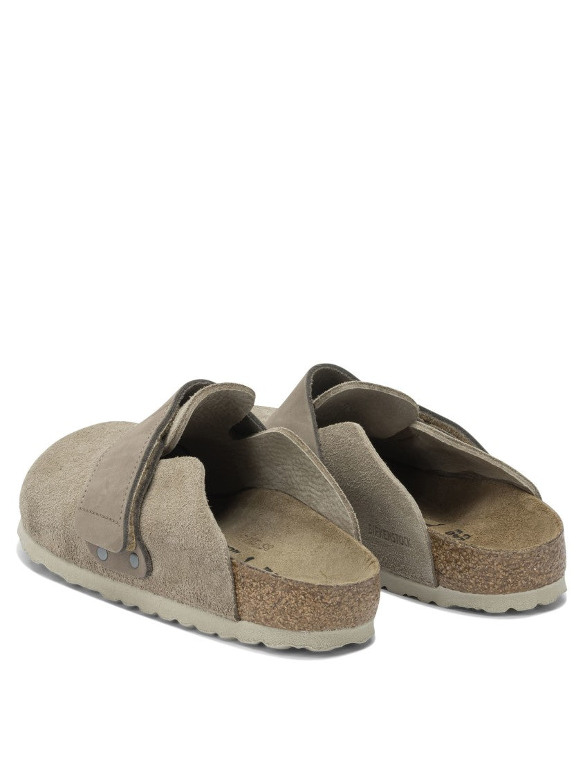 Birkenstock Closed-Toe Sandals With Adjustable Leather Strap
