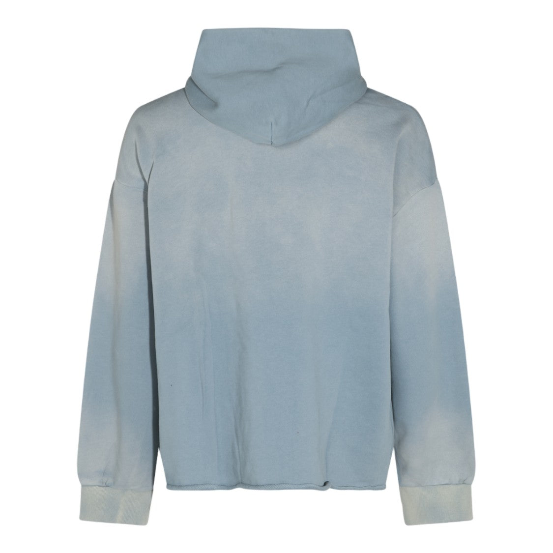 Found Relaxed Fit Embroidered Hoodie With Textured Fox Design