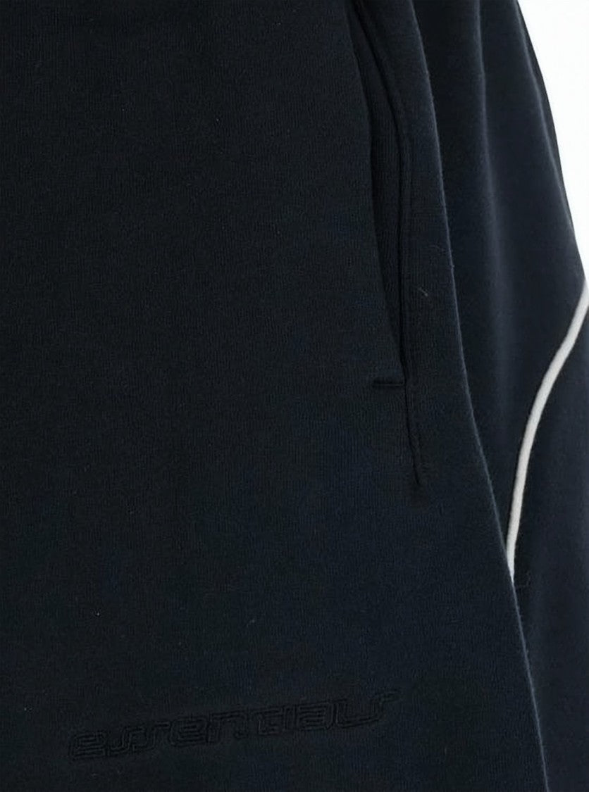 Fear Of God Relaxed Fit Black Shorts With Elastic Waistband