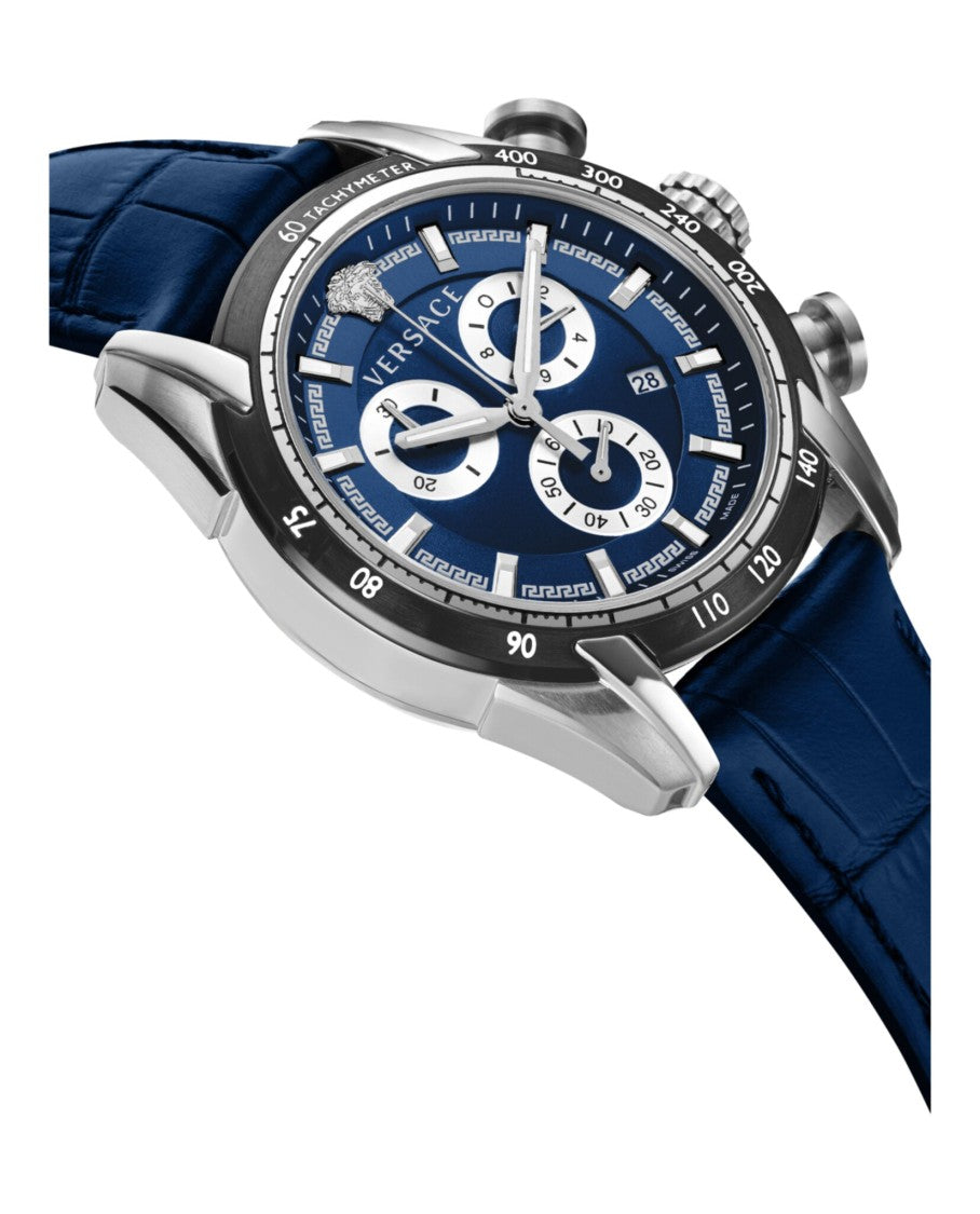 Versace Swiss-Made V-Ray Chronograph Watch