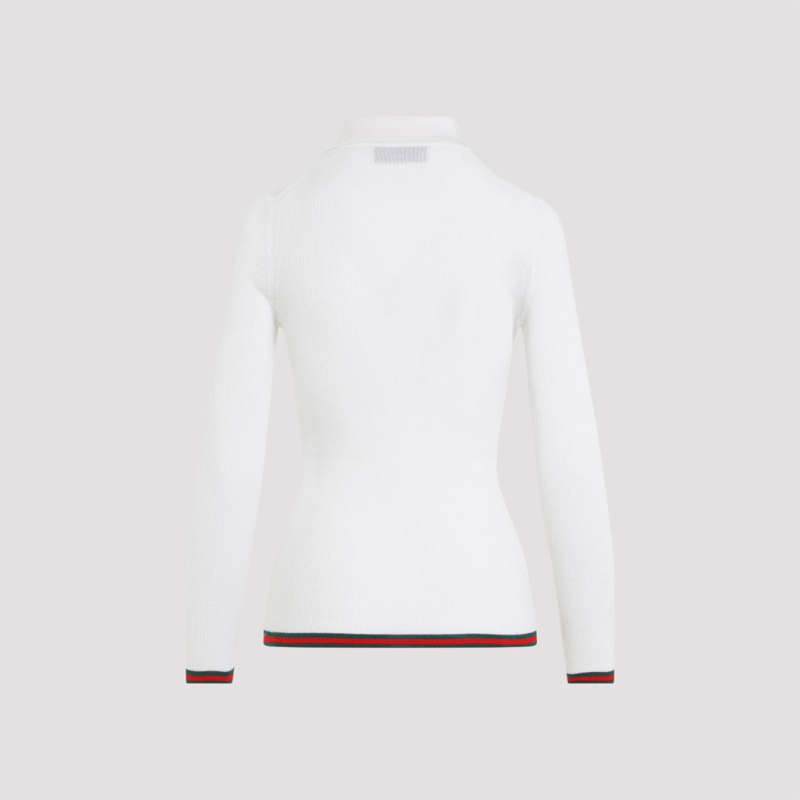 Gucci Fitted Long-Sleeve Polo