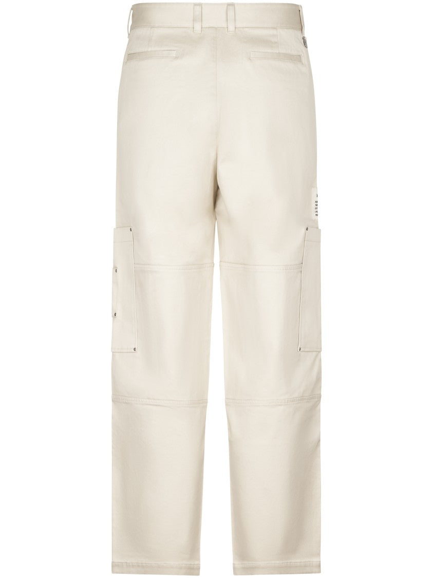 Moose Knuckles Straight-Leg Cargo Pants With Distinctive Logo Patch