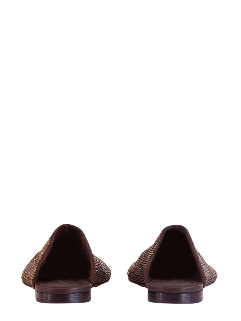 Bottega Veneta Rhinestone-Embellished Bottega Veneta Slippers