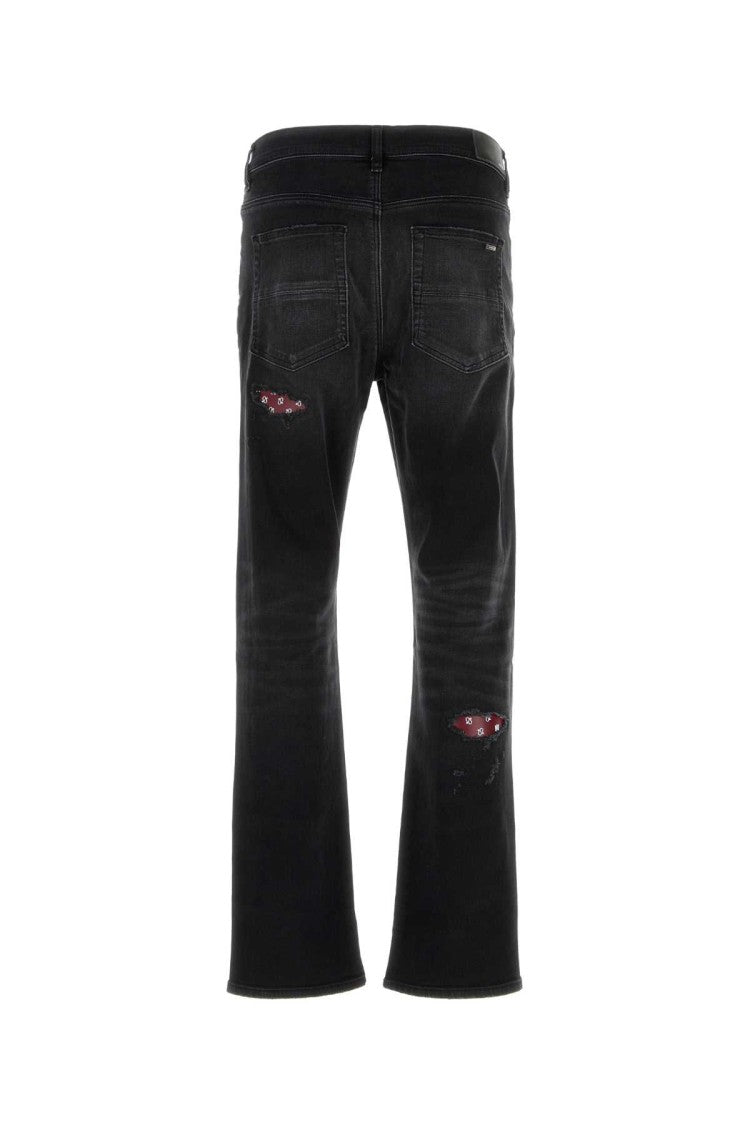 Amiri Black Stretch Denim Jeans