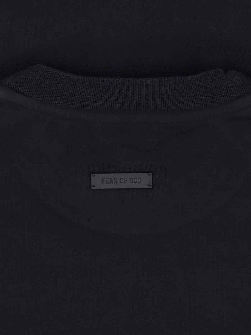 Fear Of God Black Relaxed Fit T-Shirt
