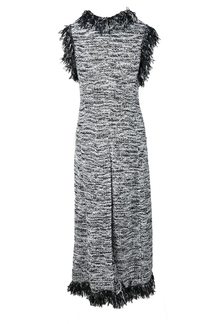 Bottega Veneta Cotton Vest - Black/White
