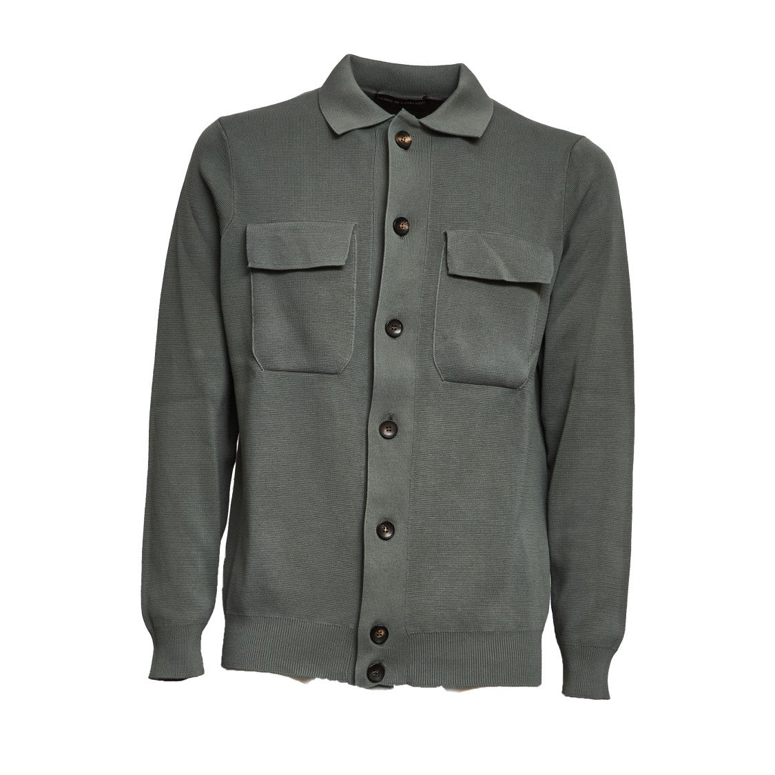 Filippo De Laurentiis Crepe Cotton Multi-Pocket Field Jacket