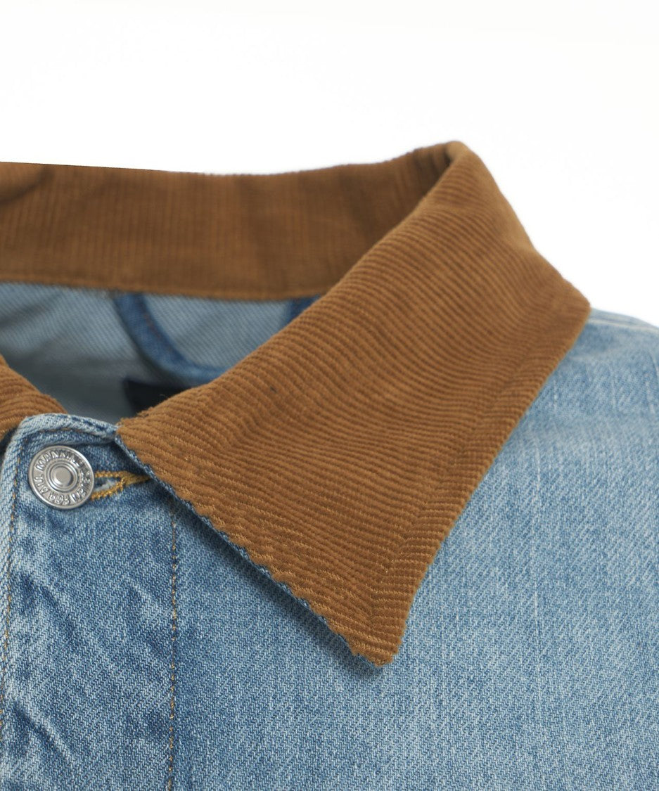 7 For All Mankind Light Blue Denim Jacket