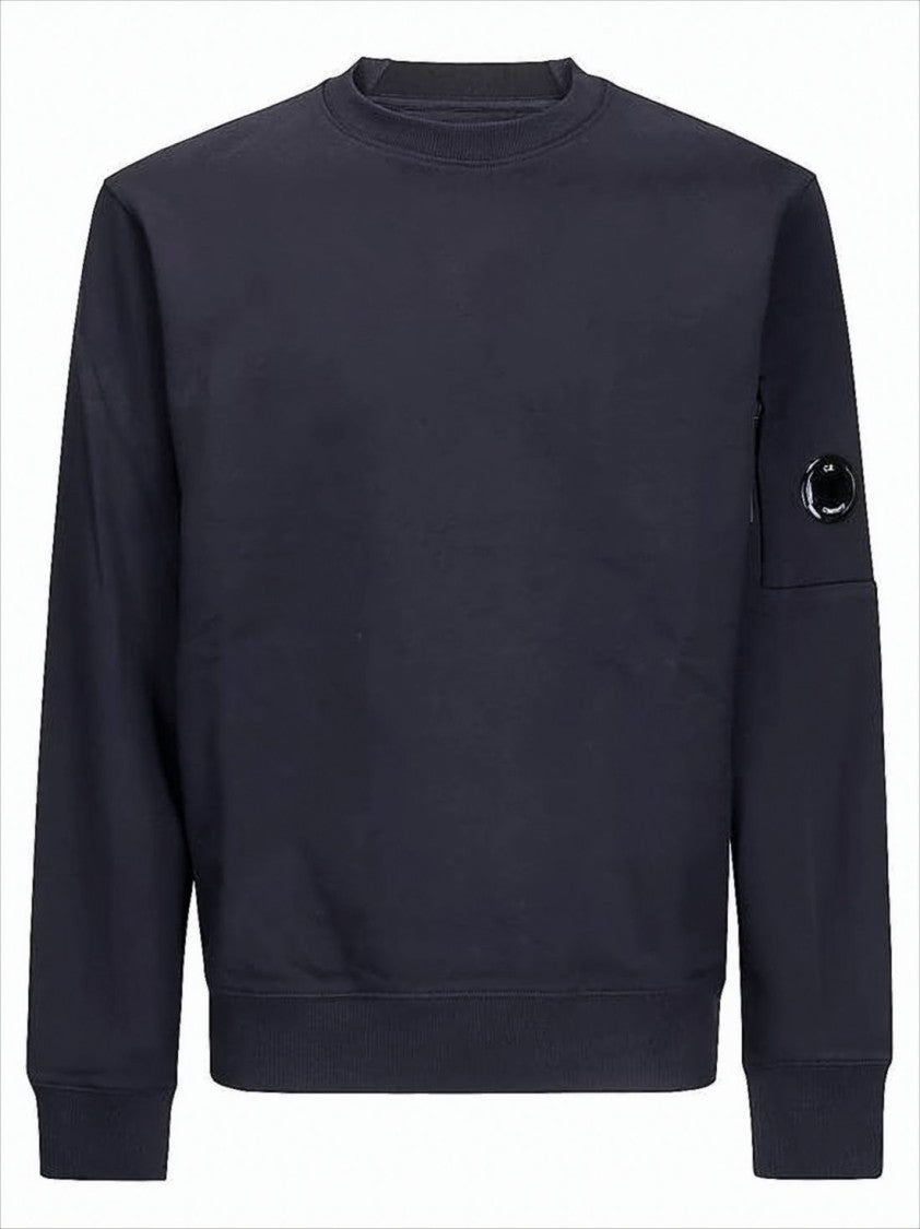 C.P. Company Long-Sleeve Crewneck Sweatshirt With Distinctive Lens Detail