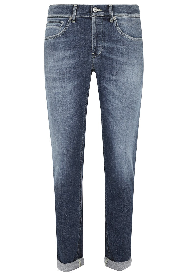 Dondup Denim Blue Five-Pocket Jeans