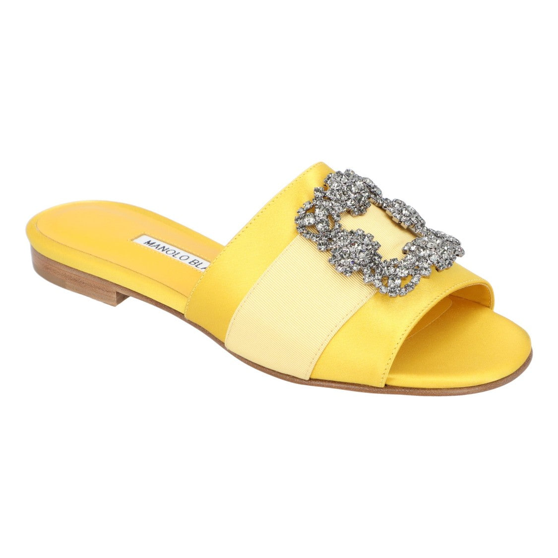 Manolo Blahnik Martamod Flat Yellow