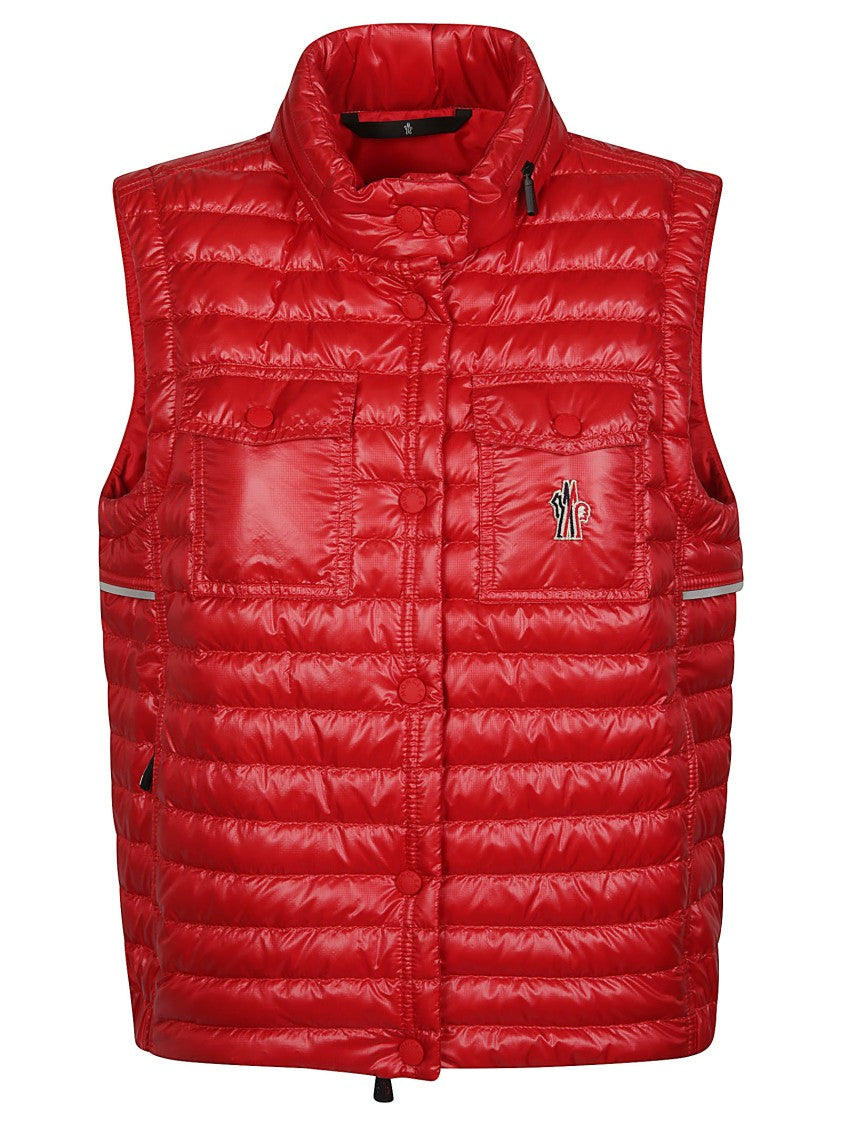 Moncler Grenoble Gumiane Quilted High Collar Down Jacket