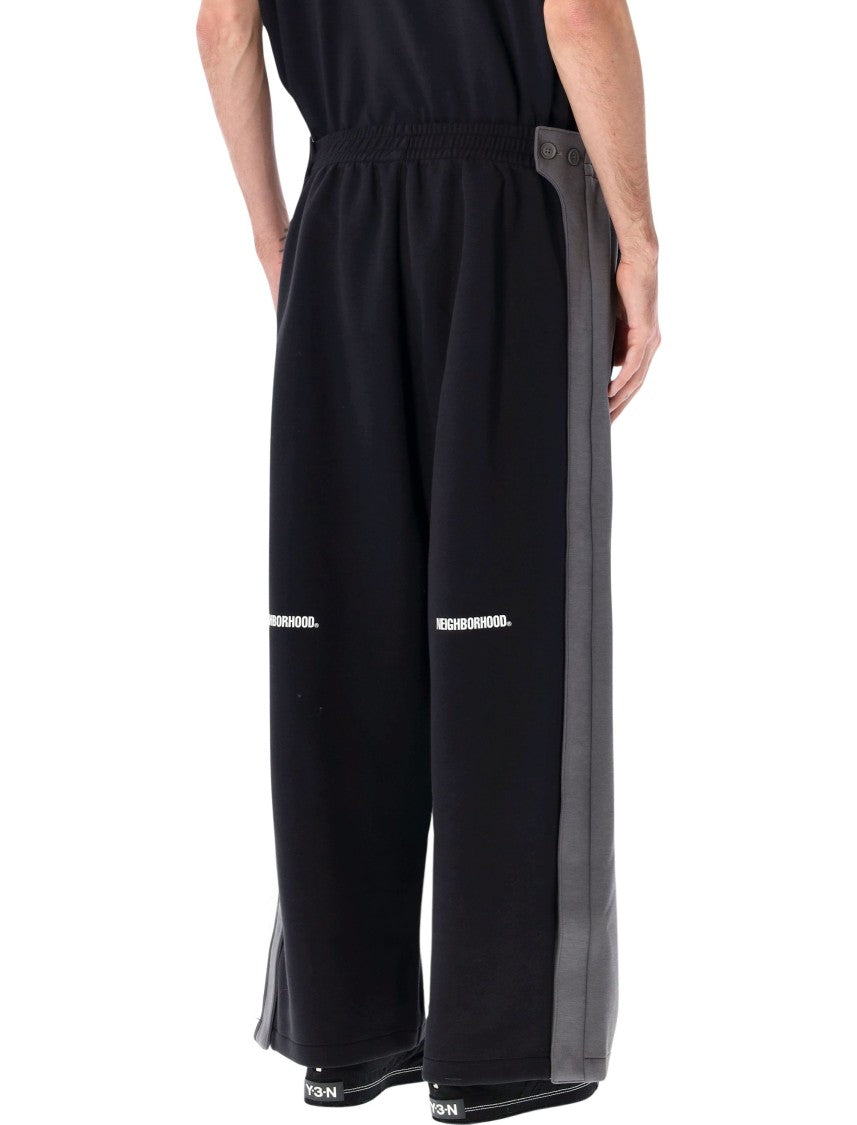 Y-3 X Neighborhood Y-3 Nbhd Wide-Leg Layered Training Pants