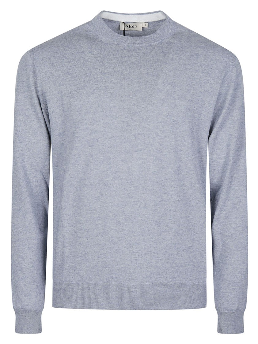 Altea Fine-Knit Cotton-Cashmere Sweater