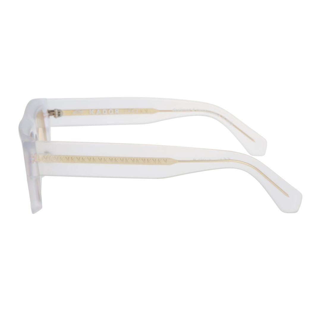 Kador Bandit 2 Translucent Matte Rectangular Sunglasses With Subtle Tint