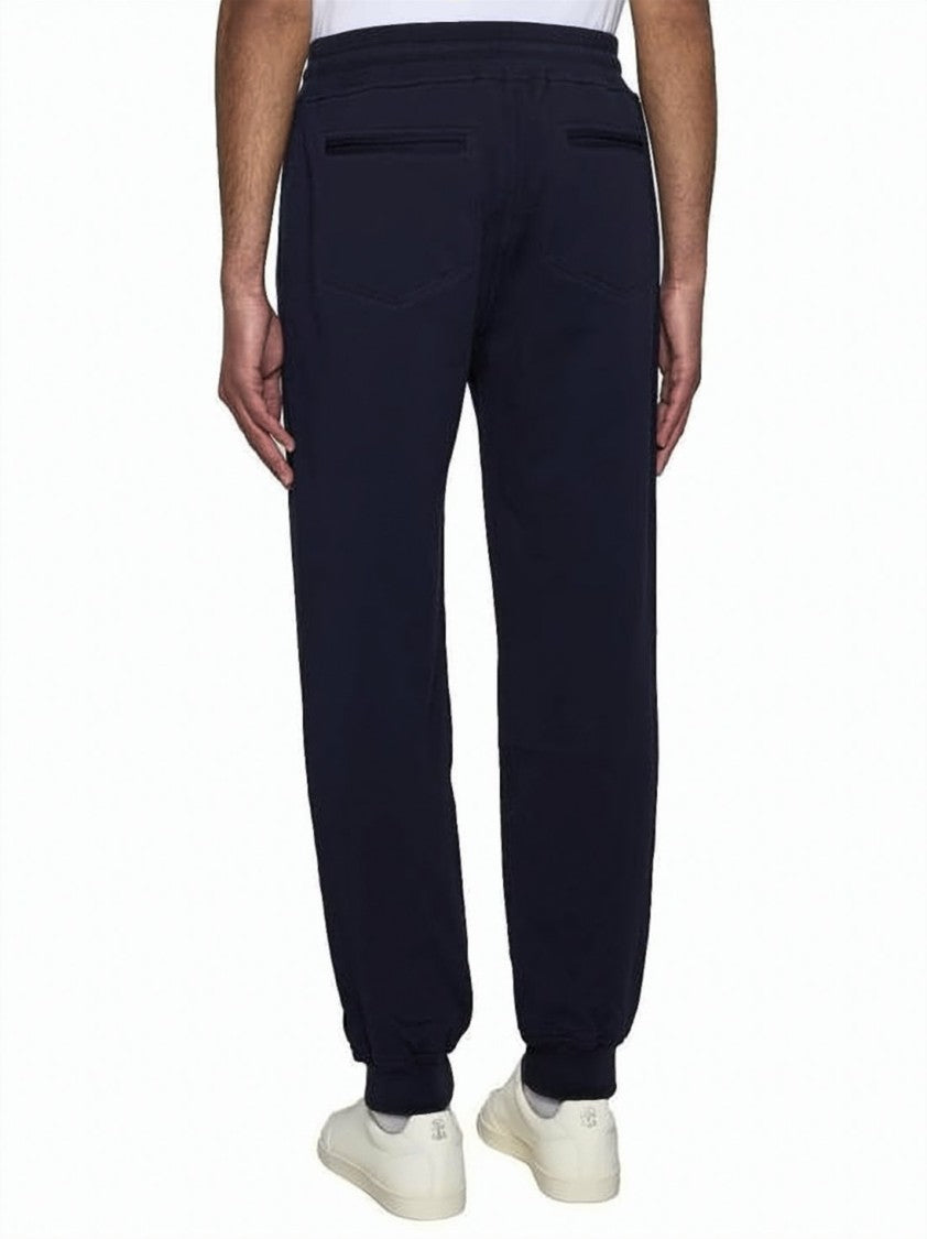 Brunello Cucinelli Relaxed Fit Jogger Pants With Ribbed Cuffs