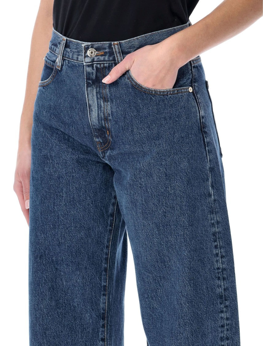 Frame The Bubble Barrel Silhouette Jeans