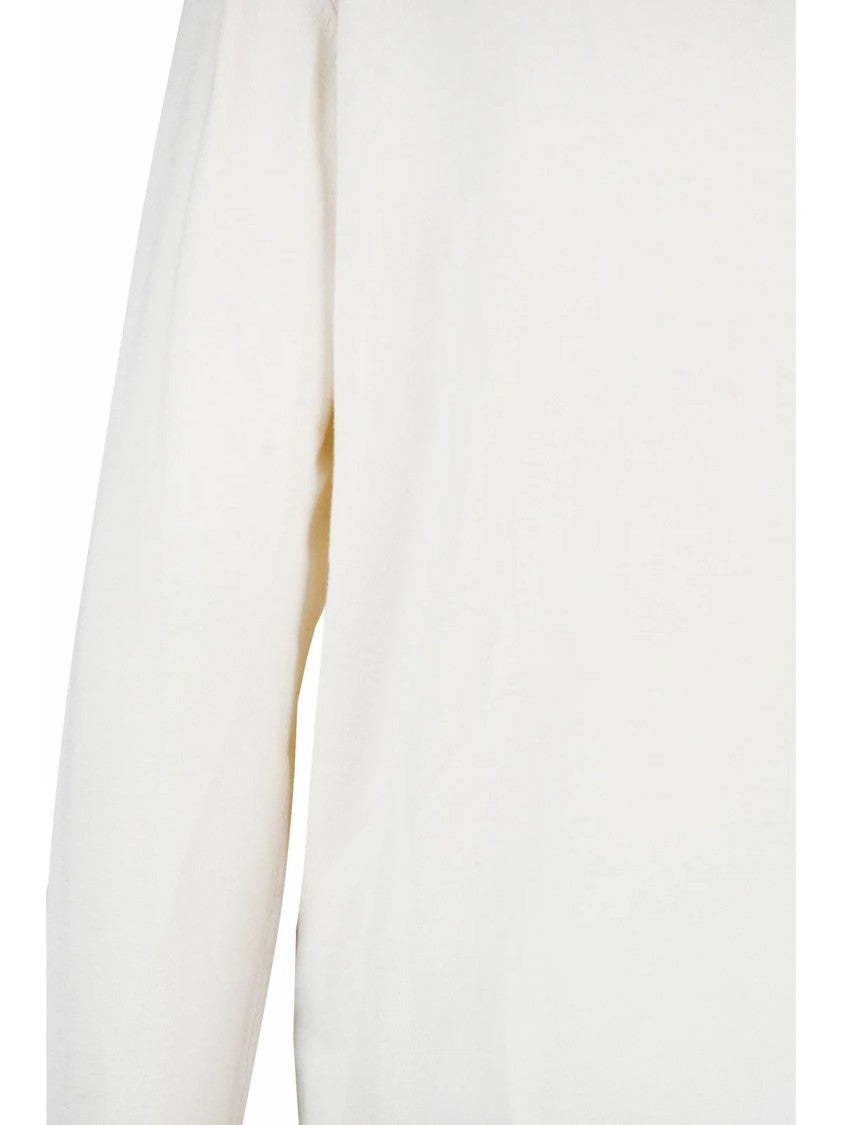 Max Mara Fitted Silk-Wool Blend Turtleneck Sweater With Ribbed Cuffs