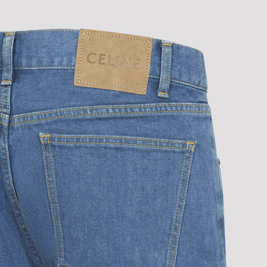 Celine Flared Jeans With Concealed Fastening