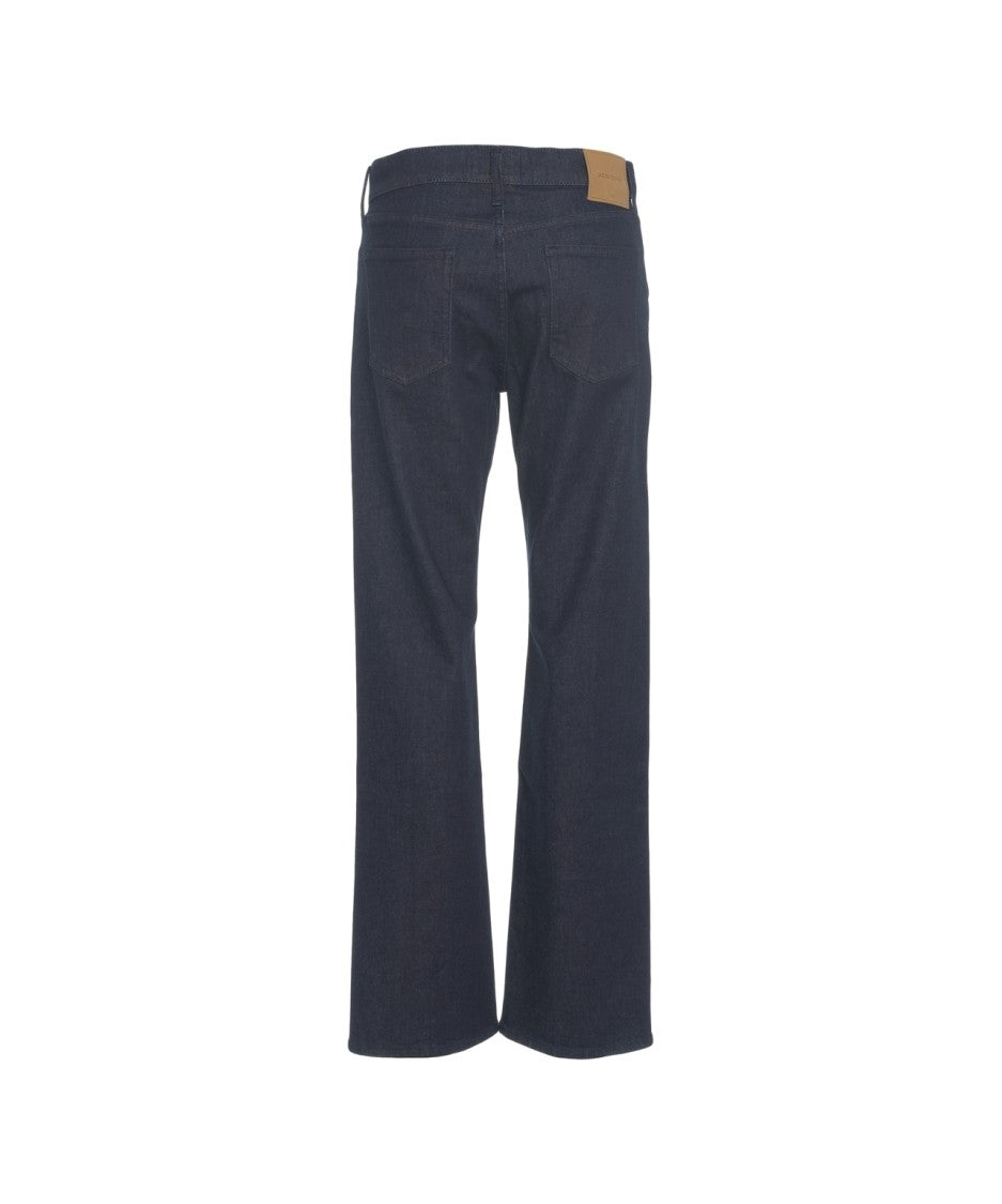 Jacob Cohen Straight Leg Jeans With Classic Five-Pocket