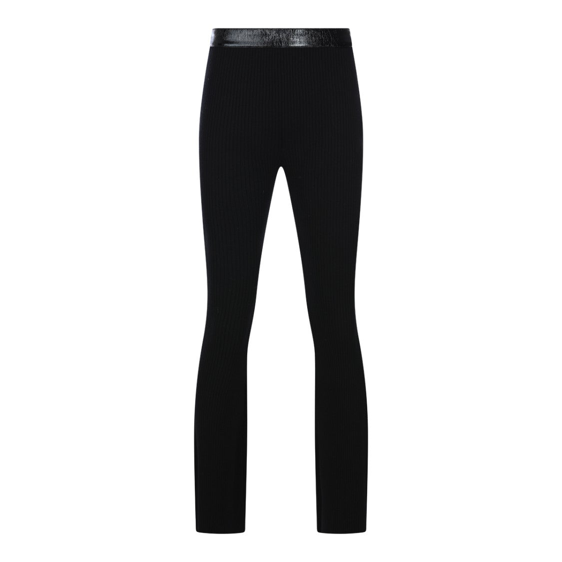 Courrèges Slim Straight-Leg Ribbed Trousers