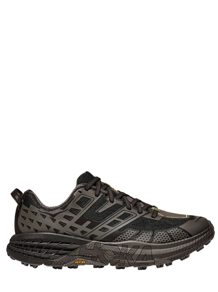 Hoka Speedgoat 2 Textured Black Sneakers