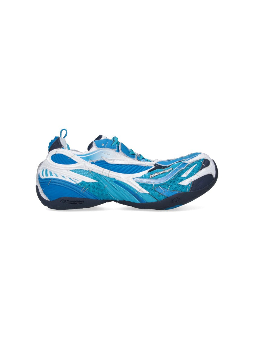 Balenciaga "Soleless" Sneakers – Light Blue
