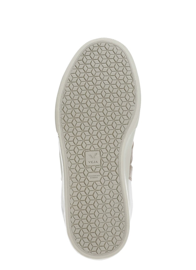 Veja White Campo Chromefree Leather Sneakers