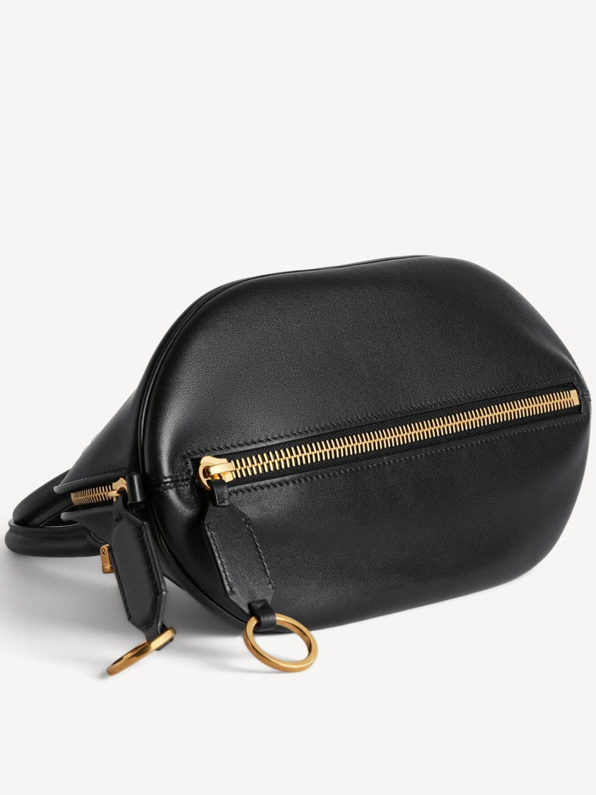 Balenciaga Black Bolero Bowling Mini Bag