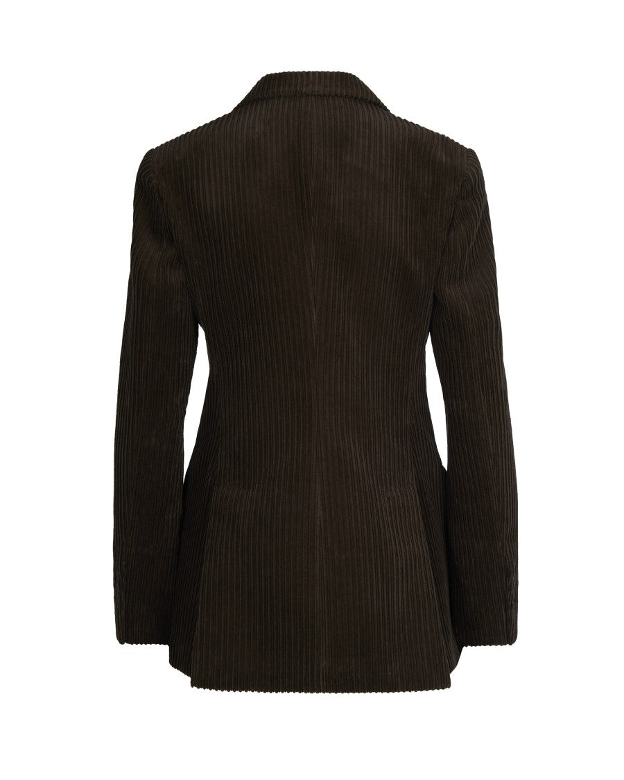 P.A.R.O.S.H. Stone Double-Breasted Blazer