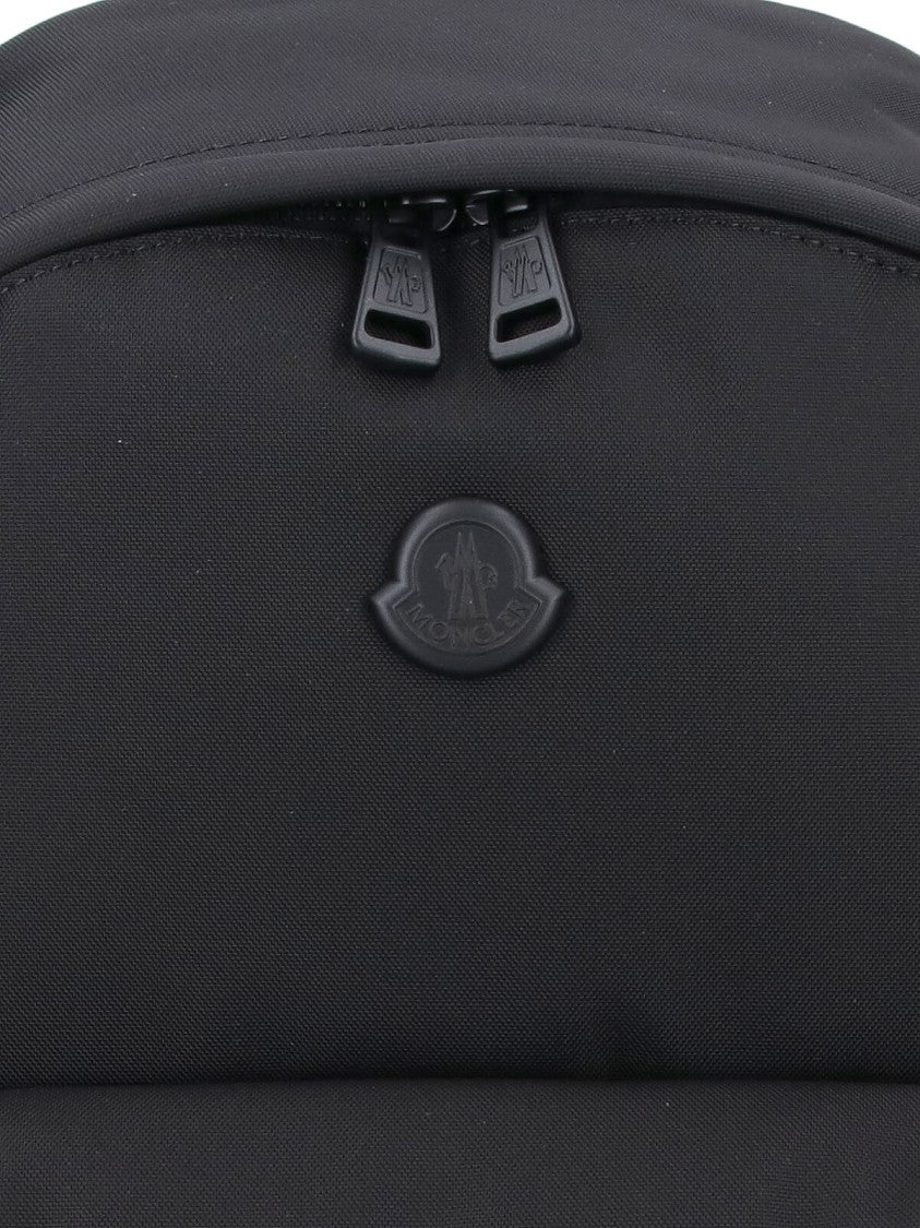 Moncler Black New Pierrick Nylon Backpack
