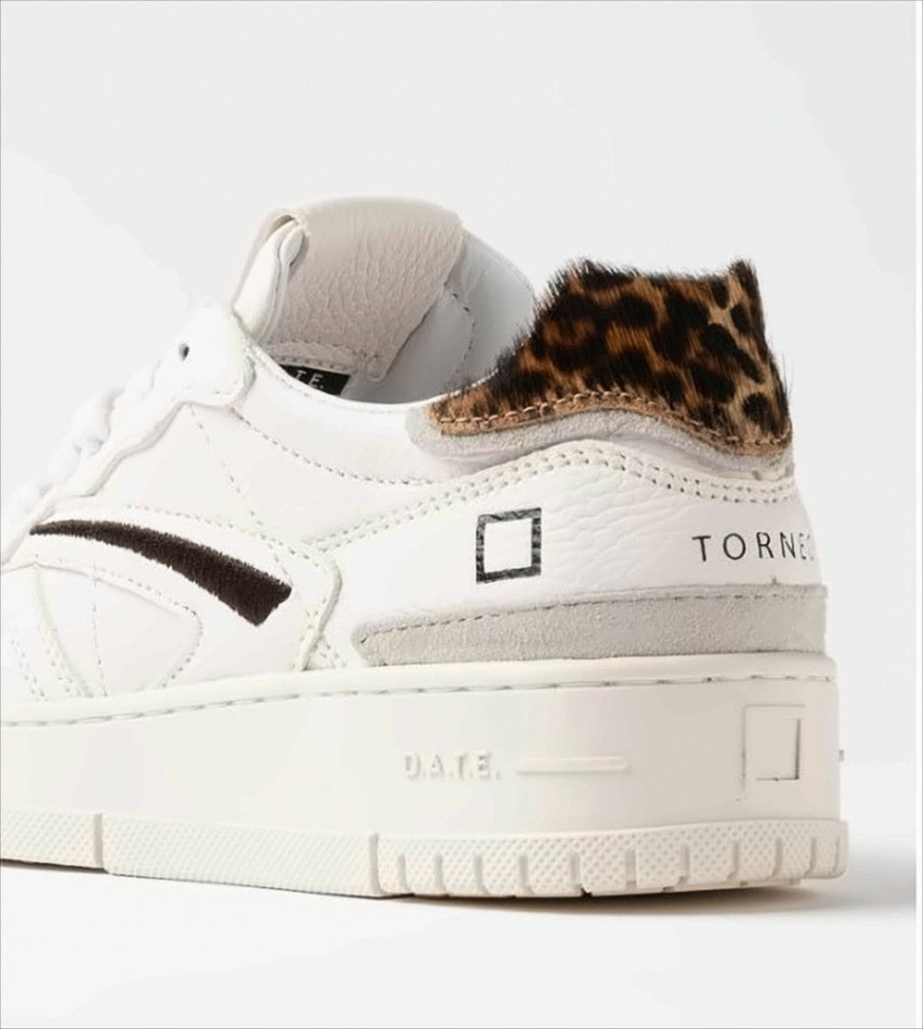 D.A.T.E Low-Top Sneakers With Perforated Toe