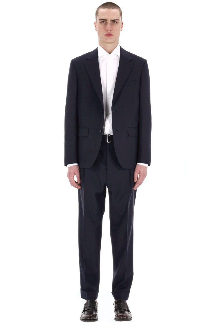 Officine Generale Kent Model Single-Breasted Wool Jacket