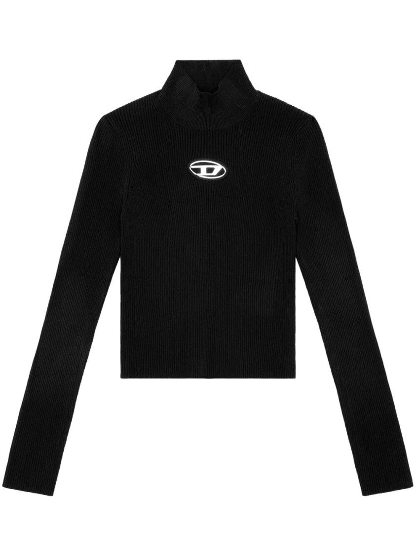 Diesel `M-Valari-Tn` Rib-Knit Top