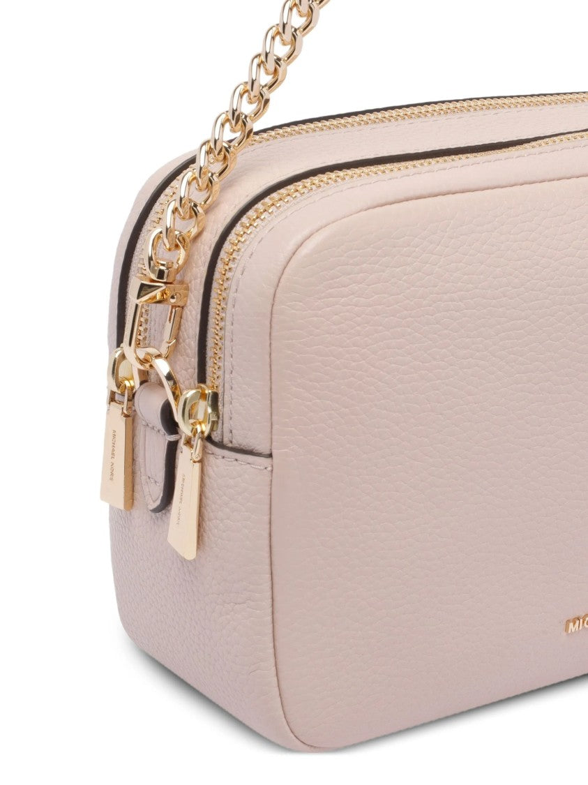 Michael Kors Leather Rectangular Shoulder Chain Handle Bag