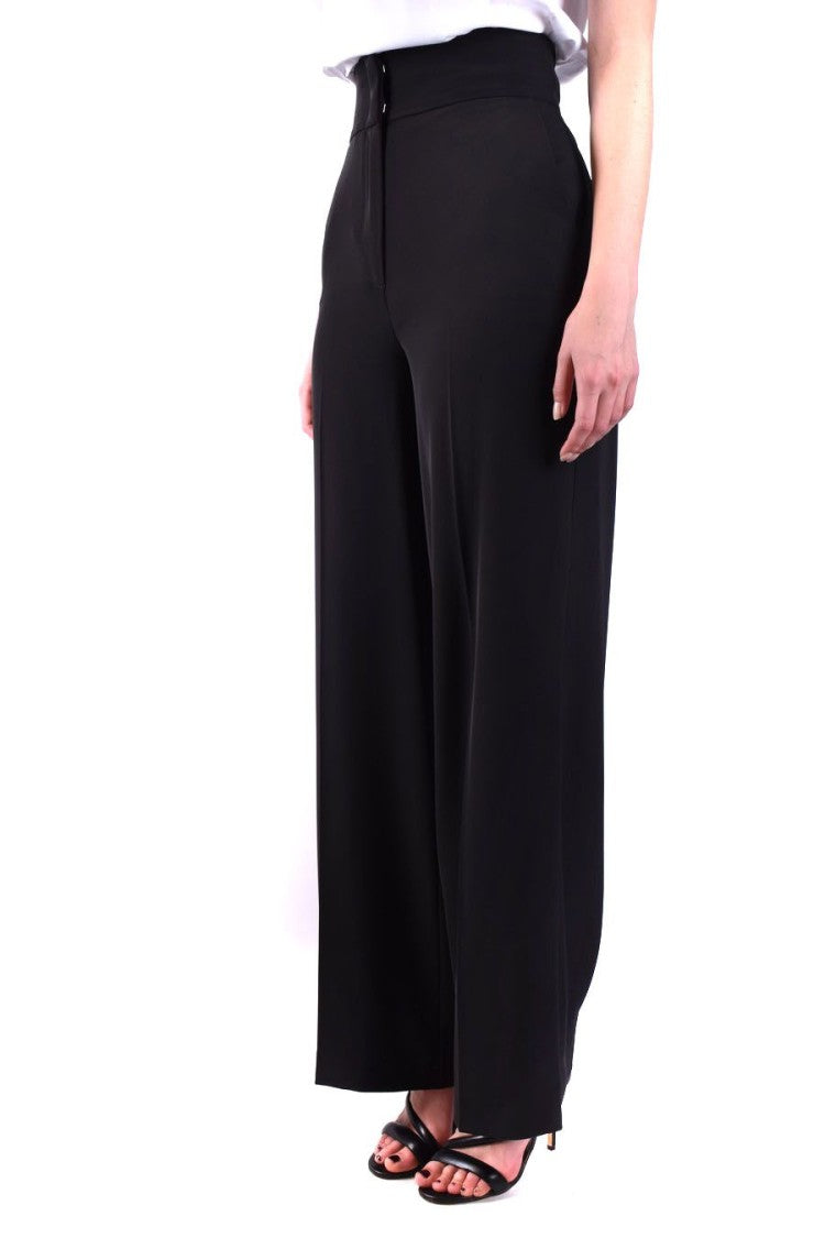 Maria Vittoria Paolillo Black Cotton Trousers