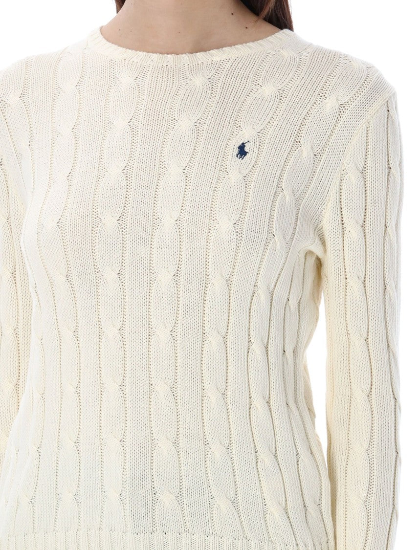 Polo Ralph Lauren Julianna Slim Fit Cable Knit Sweater