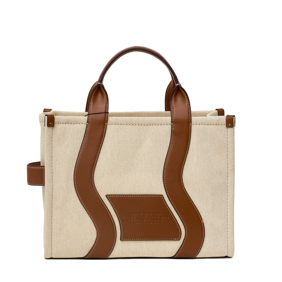 Marc Jacobs Medium Tote Bag With Wavy Leather Straps