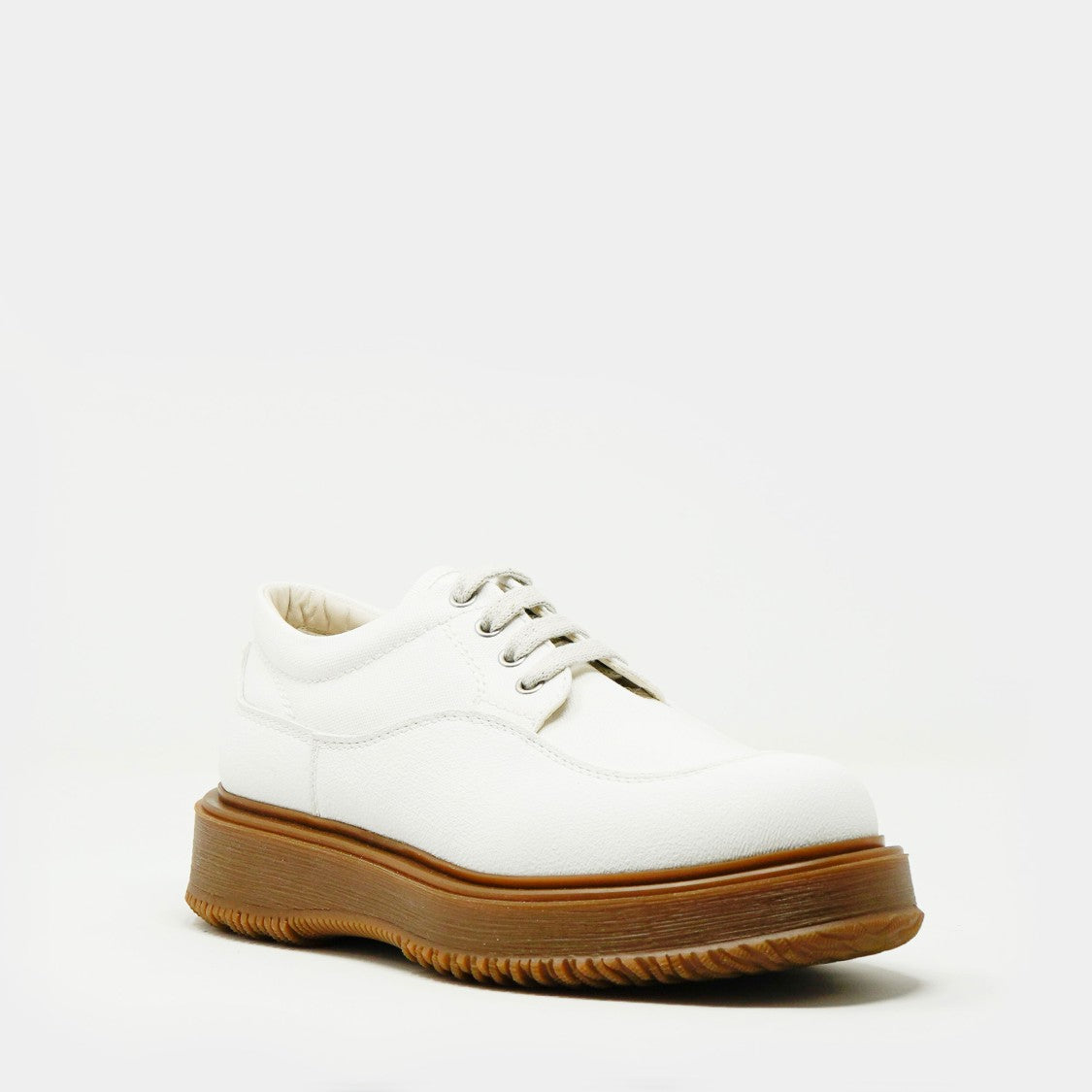Hogan White Fabric And Faux Leather Untraditional Sneakers